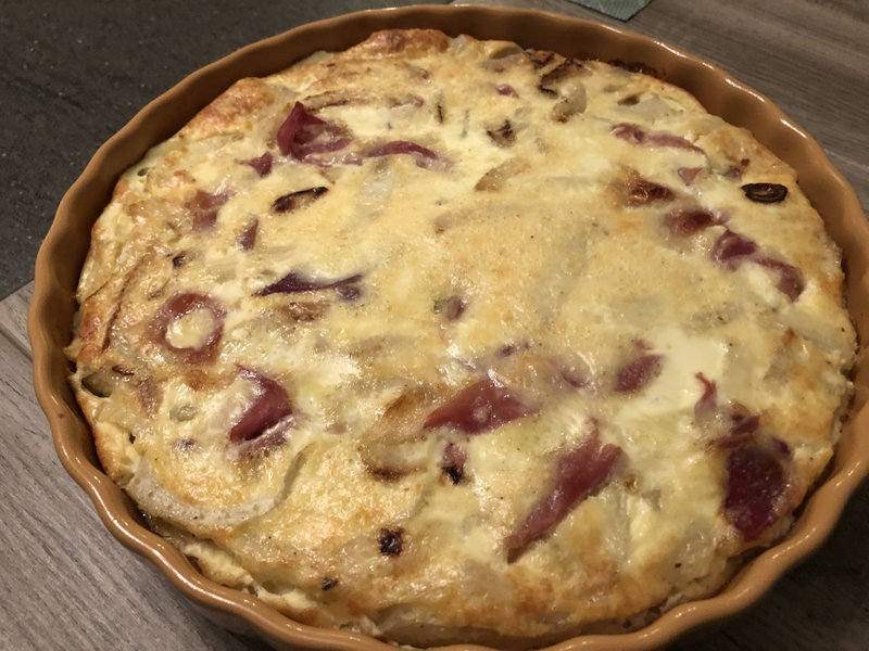 QUICHE SANS PATE AU FENOUIL