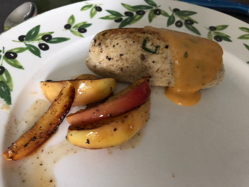 BOUDIN DE POULET AUX MORILLES