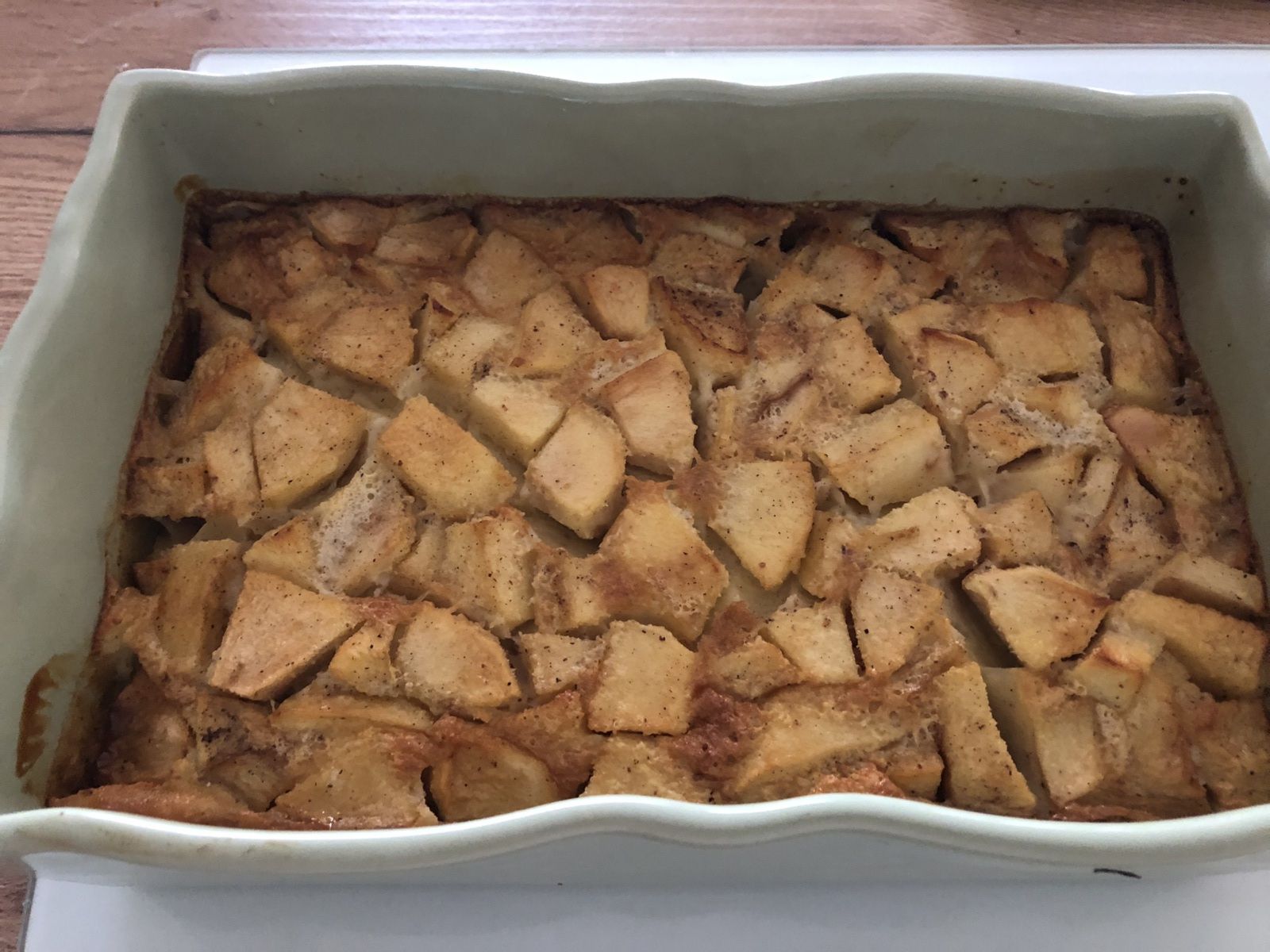 CLAFOUTIS A LA POMME ET CANNELLE
