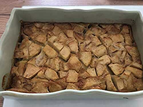CLAFOUTIS A LA POMME ET CANNELLE