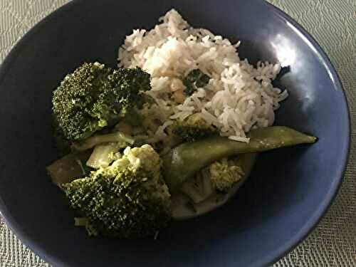 CURRY DE LEGUMES AU CITRON VERT