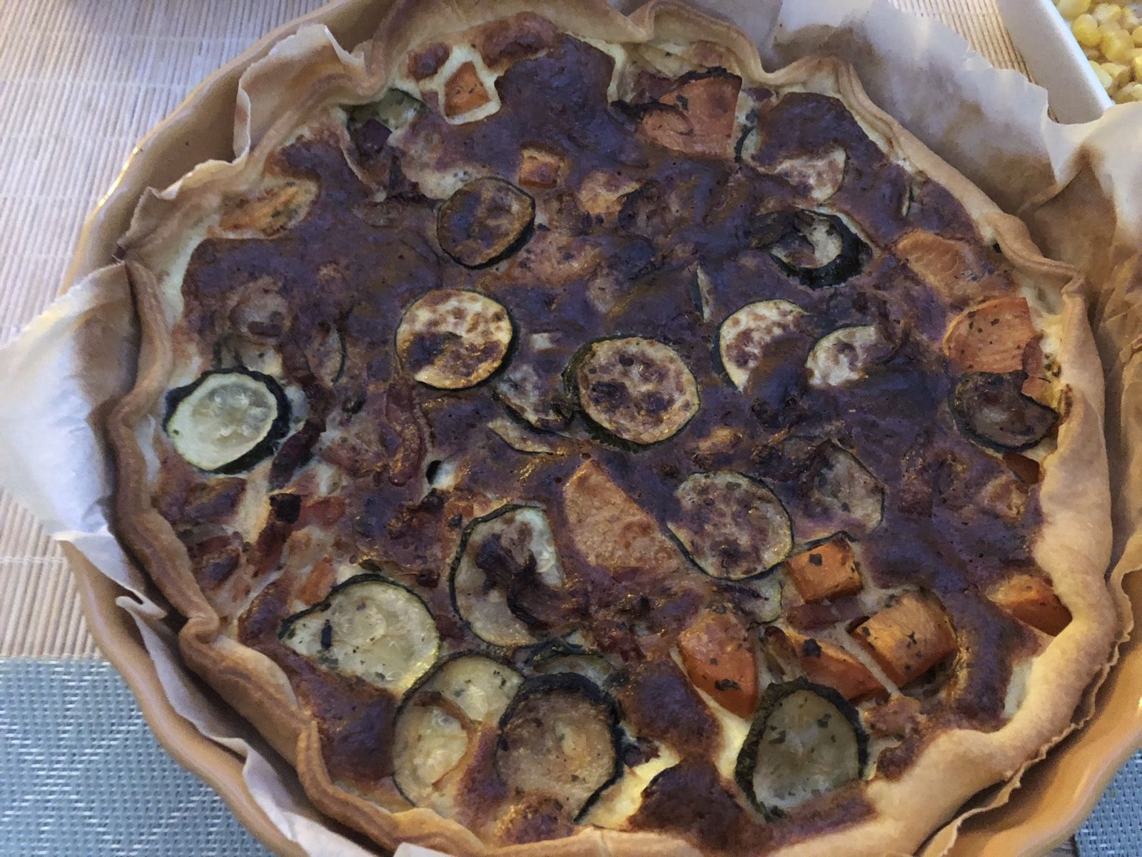 TARTE POTIRON COURGETTE