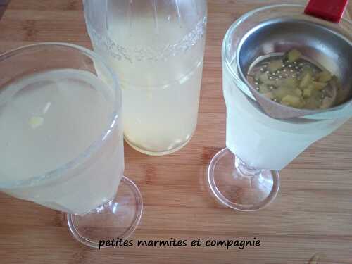 Citronnade au gingembre