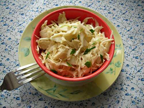 Coleslaw (salade de choux à l’américaine)