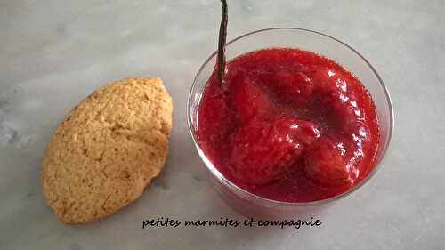 Compote de fraises