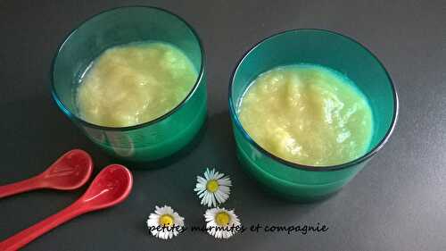 Compote pomme rhubarbe