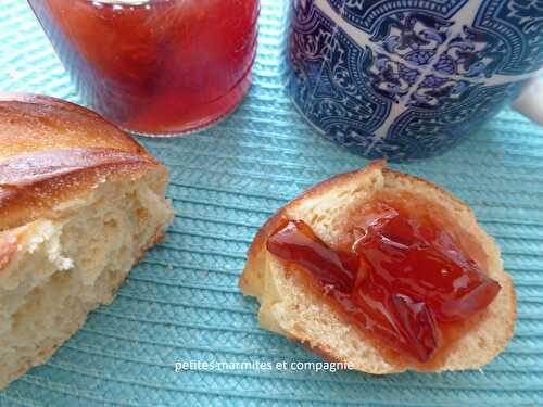 Confiture de quetsches à la vanille