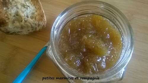 Confiture rhubarbe vanille