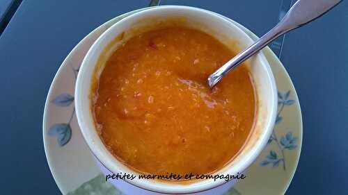 Coulis d’abricots au miel