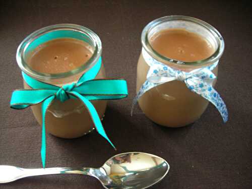 Crèmes au chocolat au lait