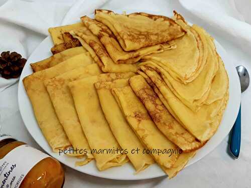 Crêpes fines et légères