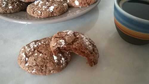 Crinkles au chocolat