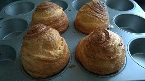 Croffins au sucre