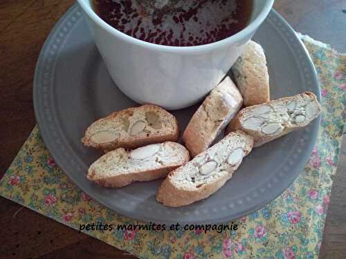 Croquants aux amandes à la fleur d’oranger