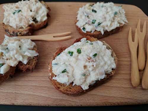 Crostini au haddock