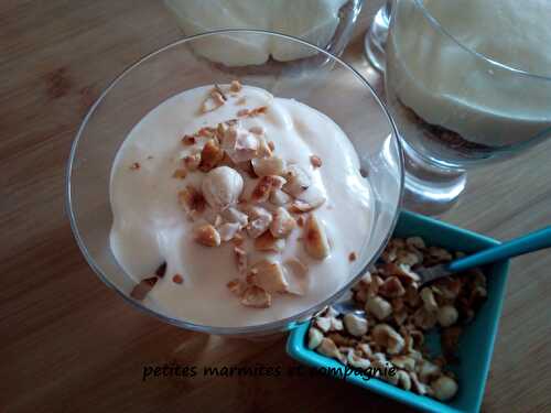 Dessert aux spéculoos mascarpone et crème de marrons