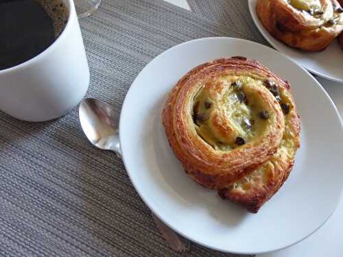 Escargots pistache-chocolat