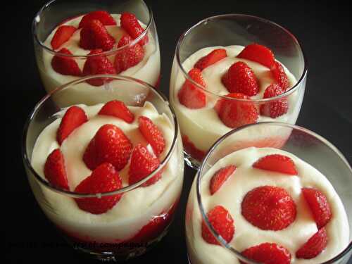 Fraises au mascarpone