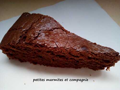 Gâteau au chocolat de Cyril Lignac