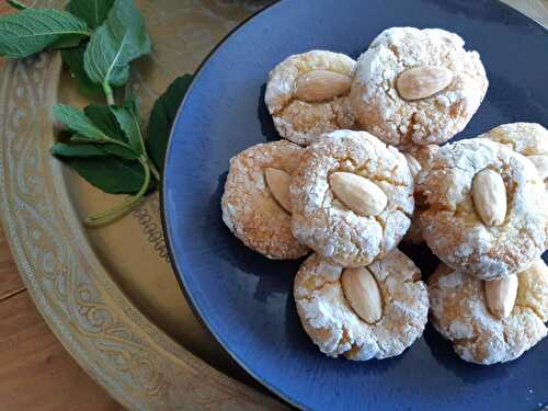 Ghoribas aux amandes et au citron