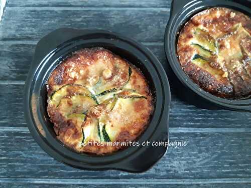 Gratins de courgettes au parmesan