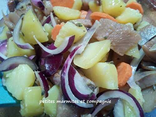 Harengs en salade