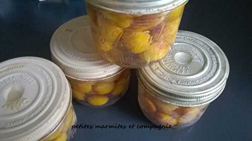 Mirabelles en conserve