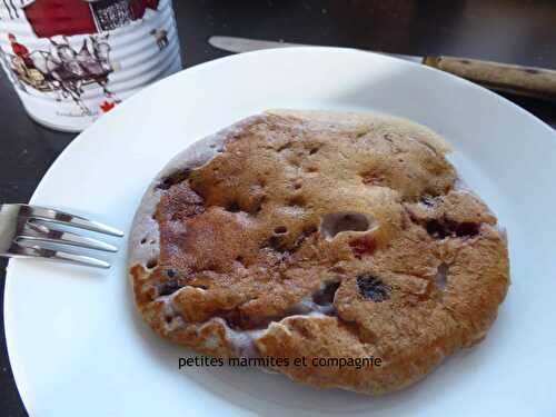 Pancakes aux fruits rouges