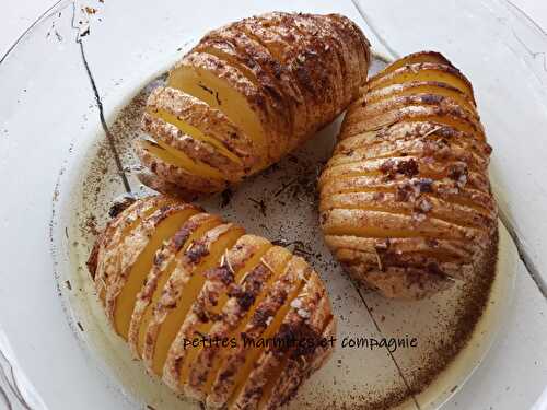 Pommes de terre hasselback