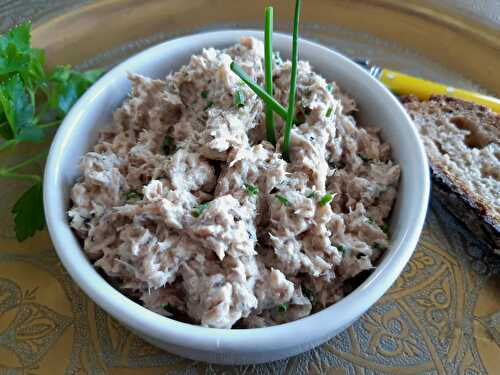 Rillettes de sardines au yaourt grec