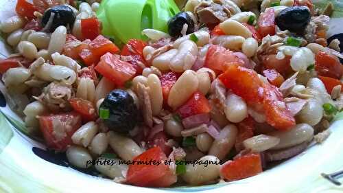 Salade de haricots de Castelnaudary