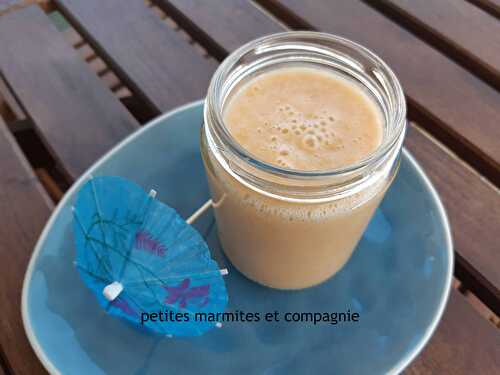 Smoothie melon-concombre-abricot