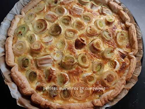 Tarte aux poireaux