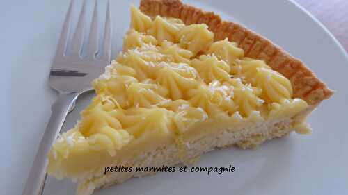 Tarte citron coco