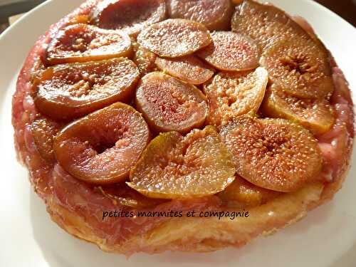 Tarte tatin aux figues