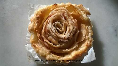 Tartelette fleur aux pommes