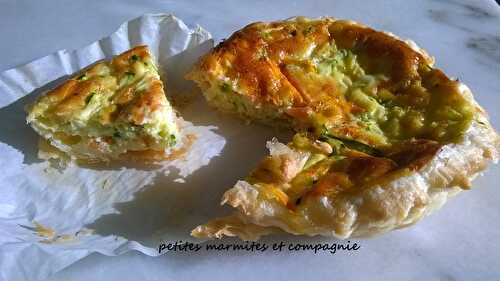 Tartelettes aux courgettes et carottes