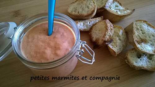 Tartinade de poivrons rouges