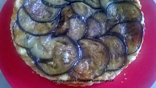 Tatin d’aubergines au miel