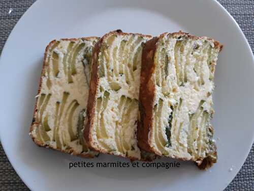 Terrine de courgettes à la menthe