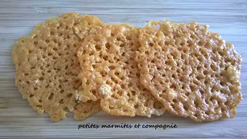 Tuiles au parmesan