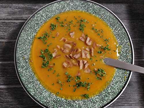 Velouté de courges aux châtaignes