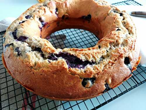 Gâteau traditionnel alsacien aux myrtilles