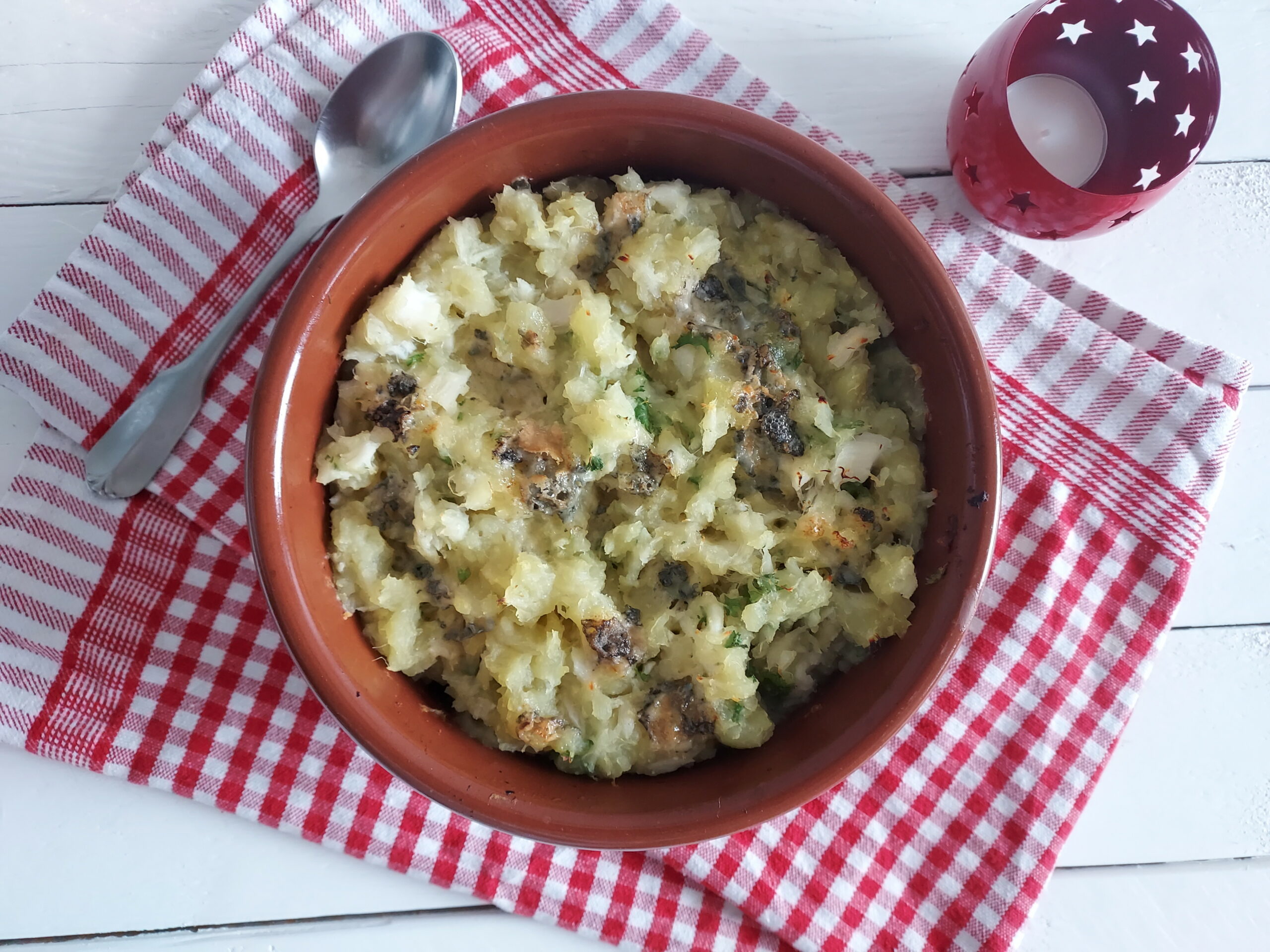 Gratin de cabillaud à la patate douce