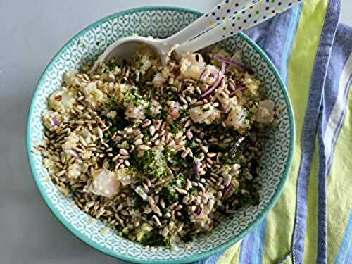 Salade de betteraves chiogga et quinoa
