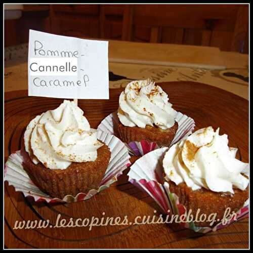 CupCakes Pomme, Cannelle & Caramel.