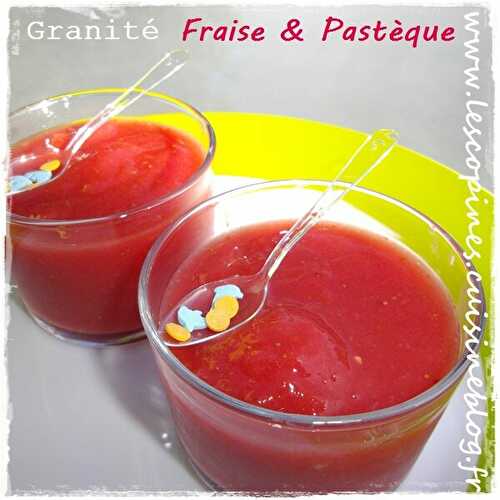 Granité Fraise & Framboise.