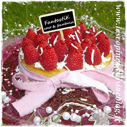 Le Fantastik Coco & framboises de Mr Michalak by me !