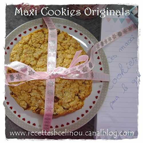 Maxi Cookies Originals. - Petites Recettes Entre Copines by Celinou