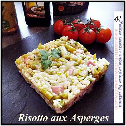 Risotto aux Asperges. (Vital Food N°2).